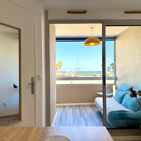 Le Maeva - T2- Front De Mer- Clim - Parking - Wifi- Sudsejourconciergerie Apartment *