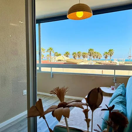 Le Maeva - T2- Front De Mer- Clim - Parking - Wifi- Sudsejourconciergerie Apartmán Canet-en-Roussillon