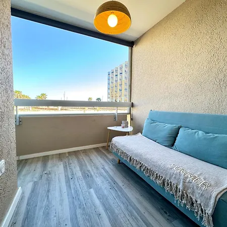 Le Maeva - T2- Front De Mer- Clim - Parking - Wifi- Sudsejourconciergerie Apartment Canet-en-Roussillon