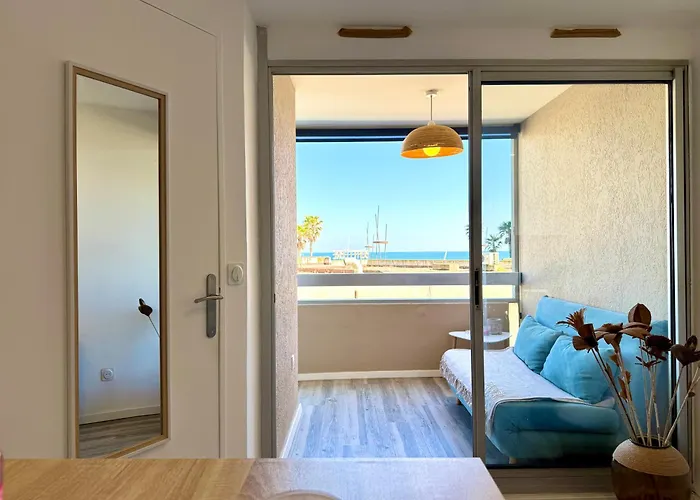 Le Maeva - T2- Front De Mer- Clim - Parking - Wifi- Sudsejourconciergerie Apartmán *