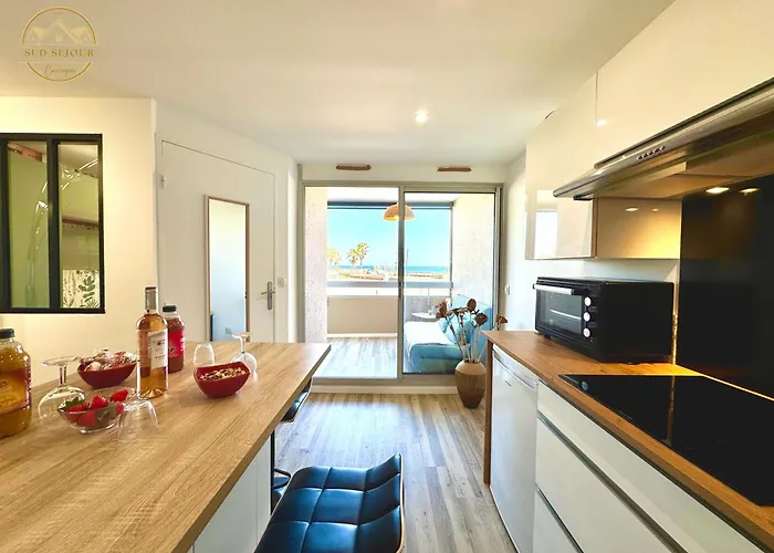 Apartmán Le Maeva - T2- Front De Mer- Clim - Parking - Wifi- Sudsejourconciergerie Canet-en-Roussillon