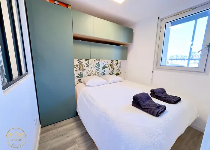 Le Maeva - T2- Front De Mer- Clim - Parking - Wifi- Sudsejourconciergerie *