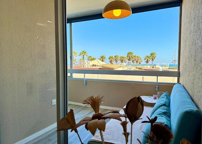 Le Maeva - T2- Front De Mer- Clim - Parking - Wifi- Sudsejourconciergerie Apartmán Canet-en-Roussillon