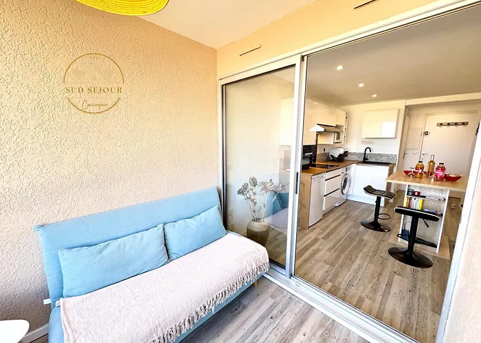 Apartmán Le Maeva - T2- Front De Mer- Clim - Parking - Wifi- Sudsejourconciergerie Canet-en-Roussillon